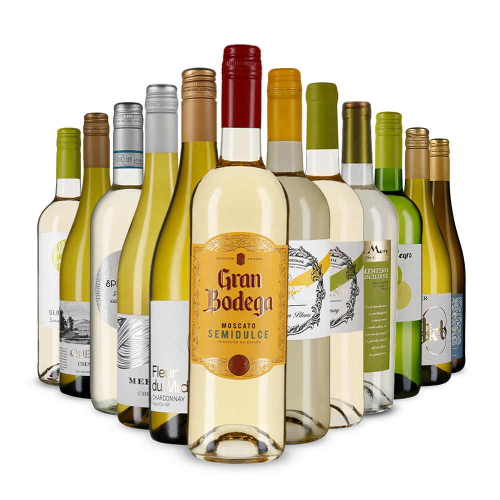 Die Weißwein-Vielfalt im Kennenlernpaket