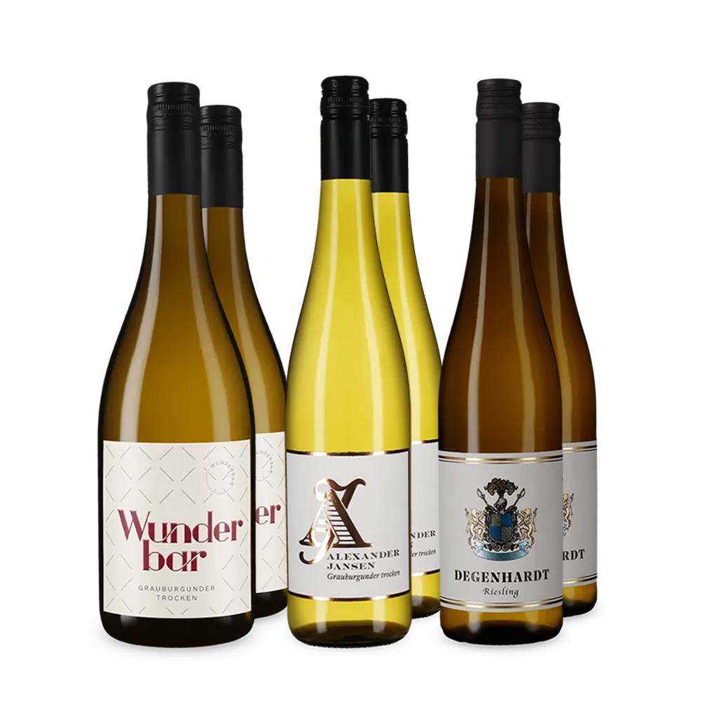 Deutsche Weißweine im Entdeckerpaket