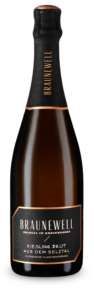 Riesling aus dem Selztal Sekt brut – Gold