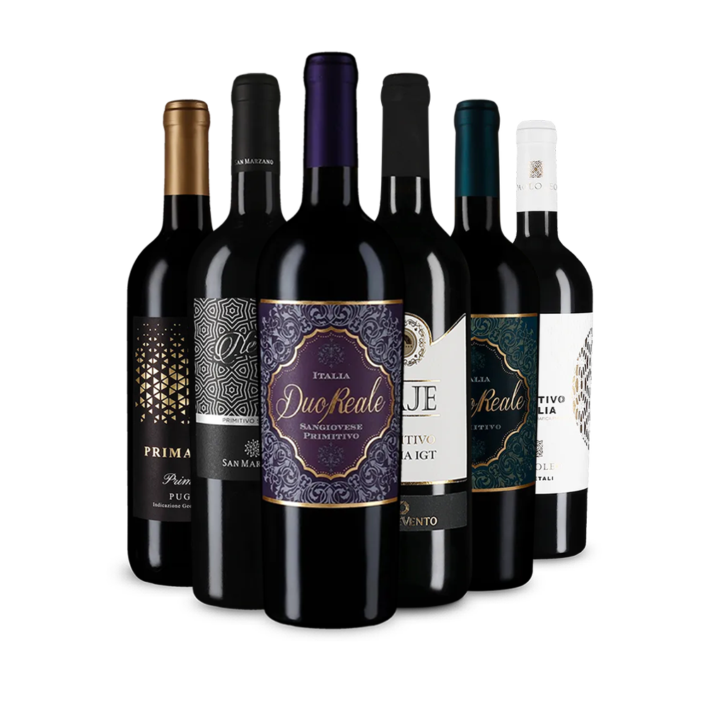 Primitivo-Highlights aus Apulien – Gold