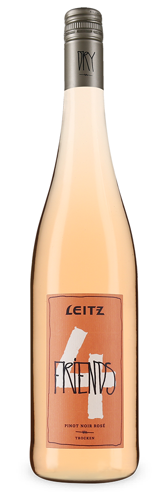 4 Friends Pinot Noir Rosé trocken 2024 – Gold