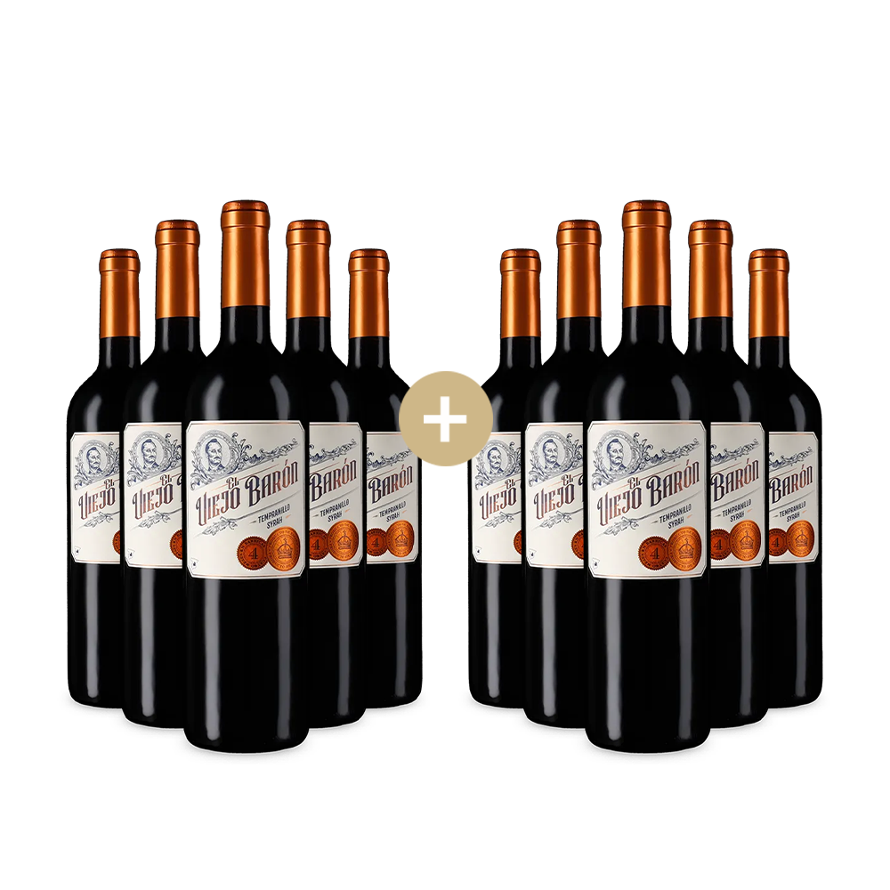 5+5 Flaschen Tempranillo Syrah 2022 – Gold
