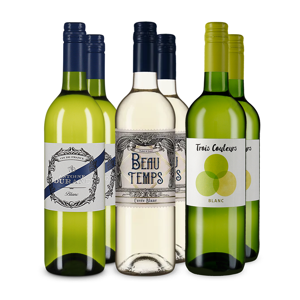 Französische Weißwein-Stars im 3x2-Paket – Gold