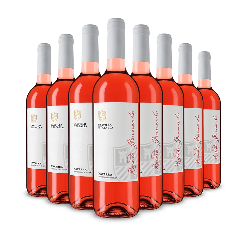 8 Flaschen Castillo De Tafalla Garnacha Rosado 2024 – Gold