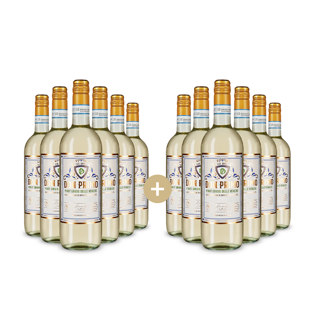 6+6 Flaschen Pinot Grigio delle Venezie 2024 – Gold