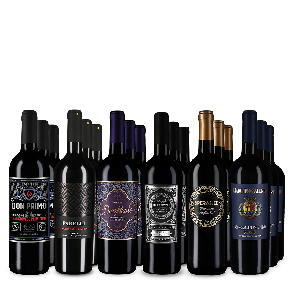 Primitivo XXL: Die Stars im 6x3-Paket – Gold