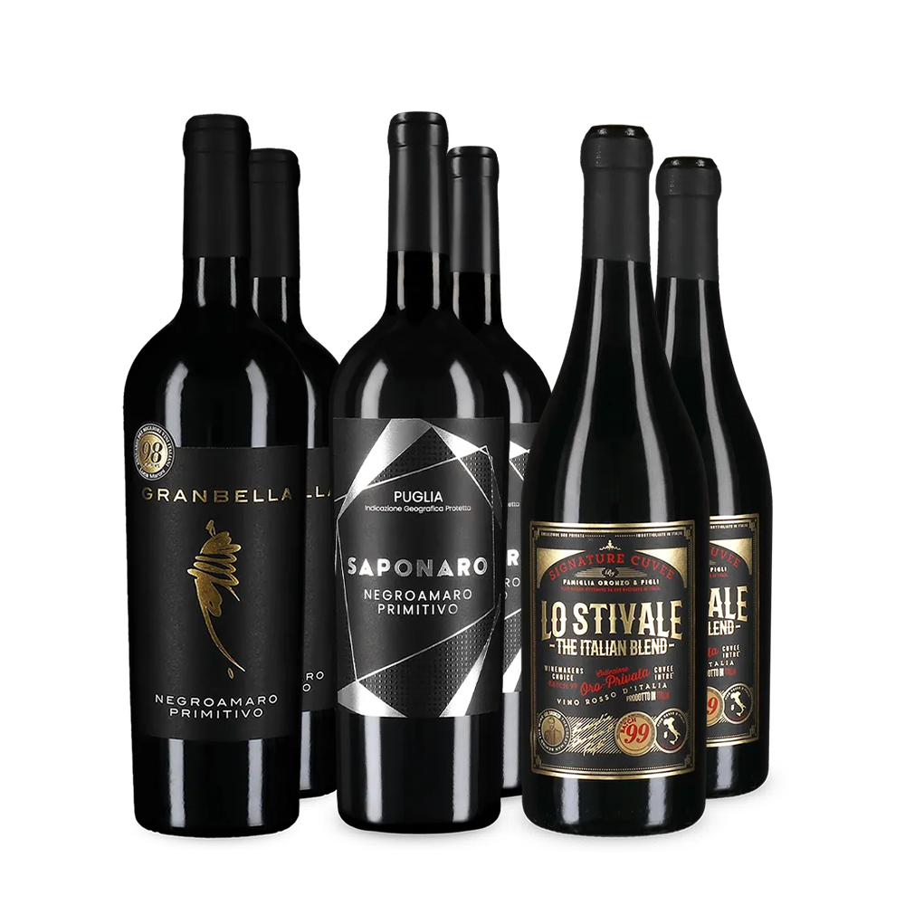 Luca Maronis Rotwein-Stars im 3x2-Paket – Gold