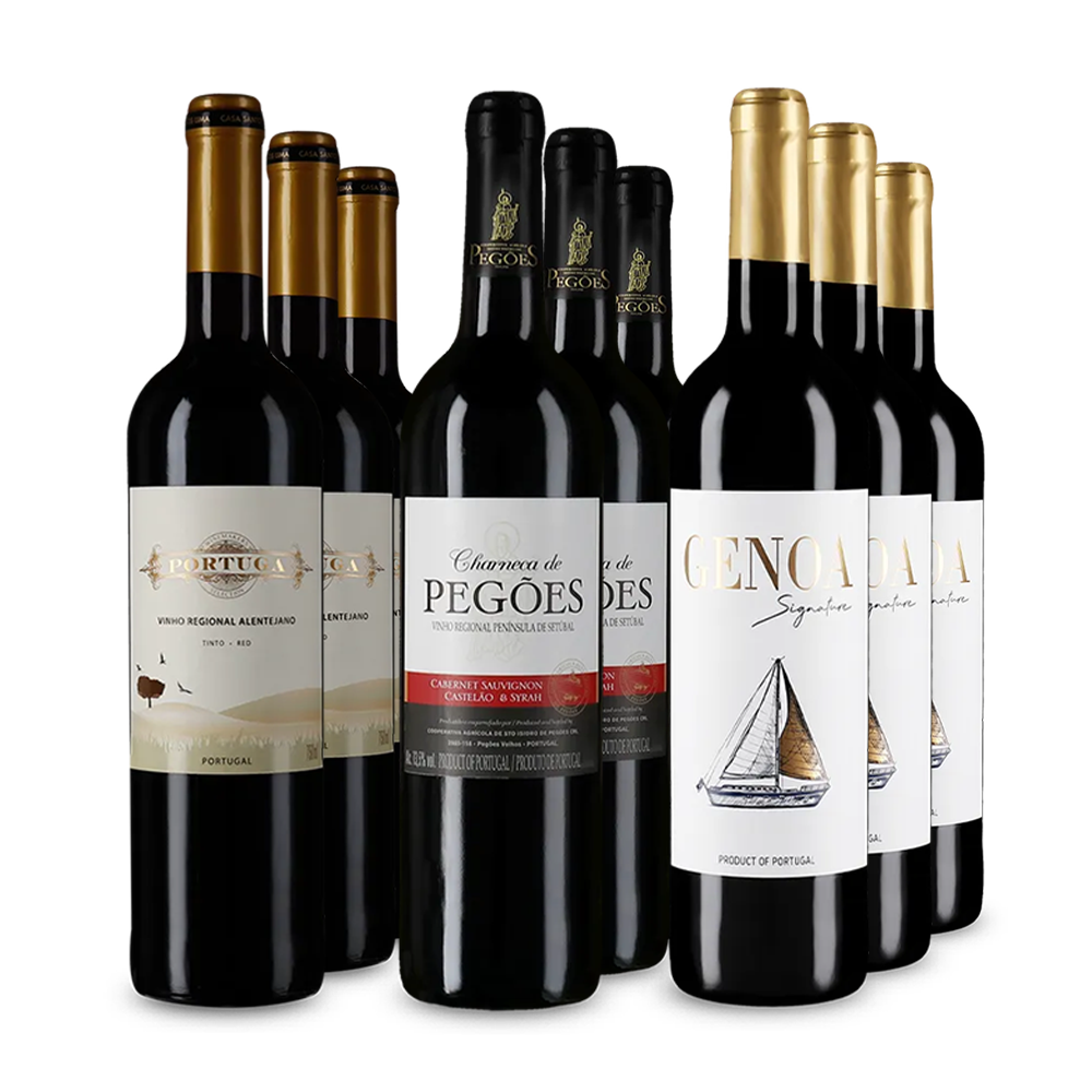 Portugiesische Rotwein-Hits im 3x3-Paket – Gold