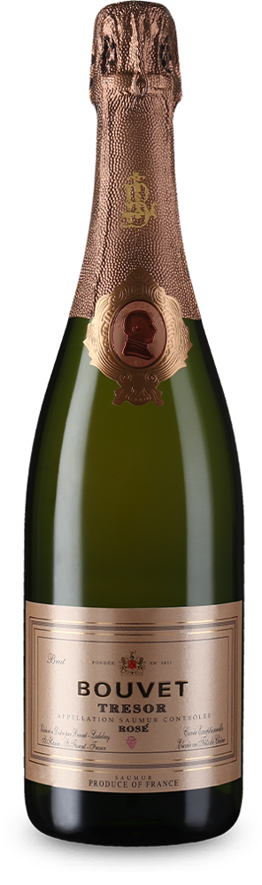 Trésor Saumur Crémant de Loire Rosé brut – Gold