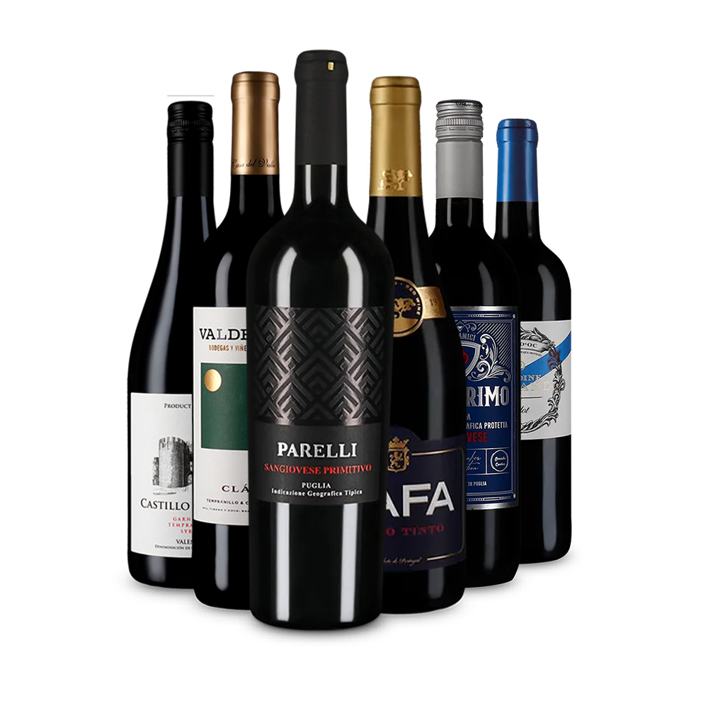 Rotwein-Entdeckungen aus Südeuropa – Gold