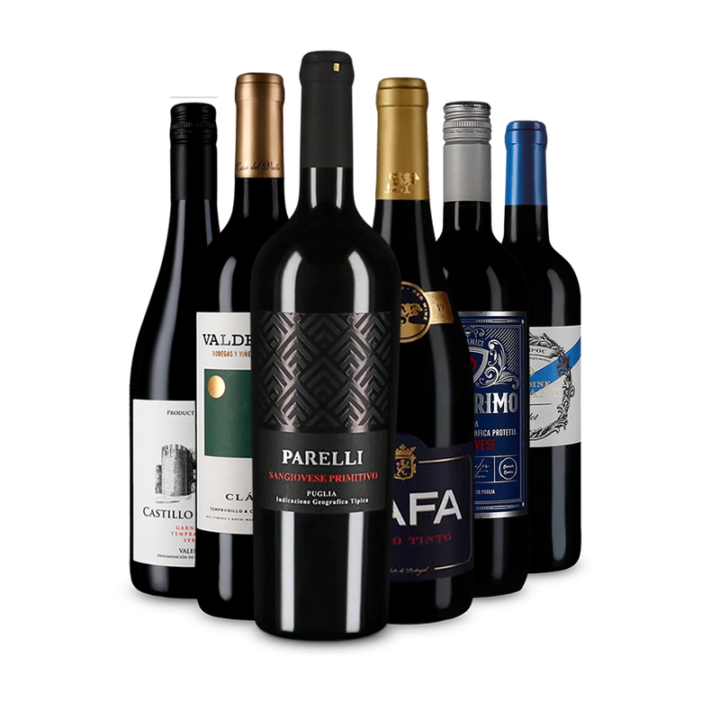 Rotwein-Entdeckungen aus Südeuropa – Gold