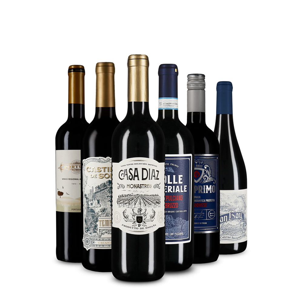 Rotwein-Entdeckungen aus Südeuropa