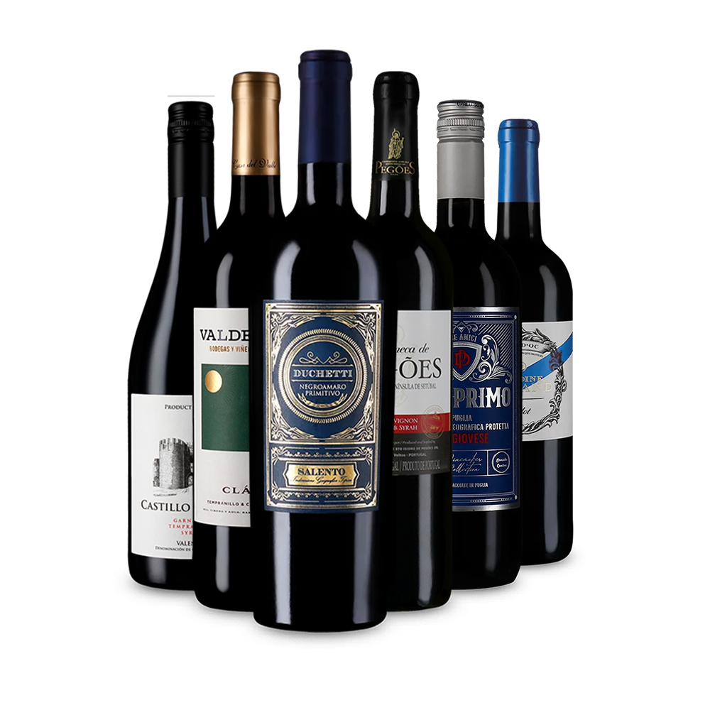 Rotwein-Entdeckungen aus Südeuropa