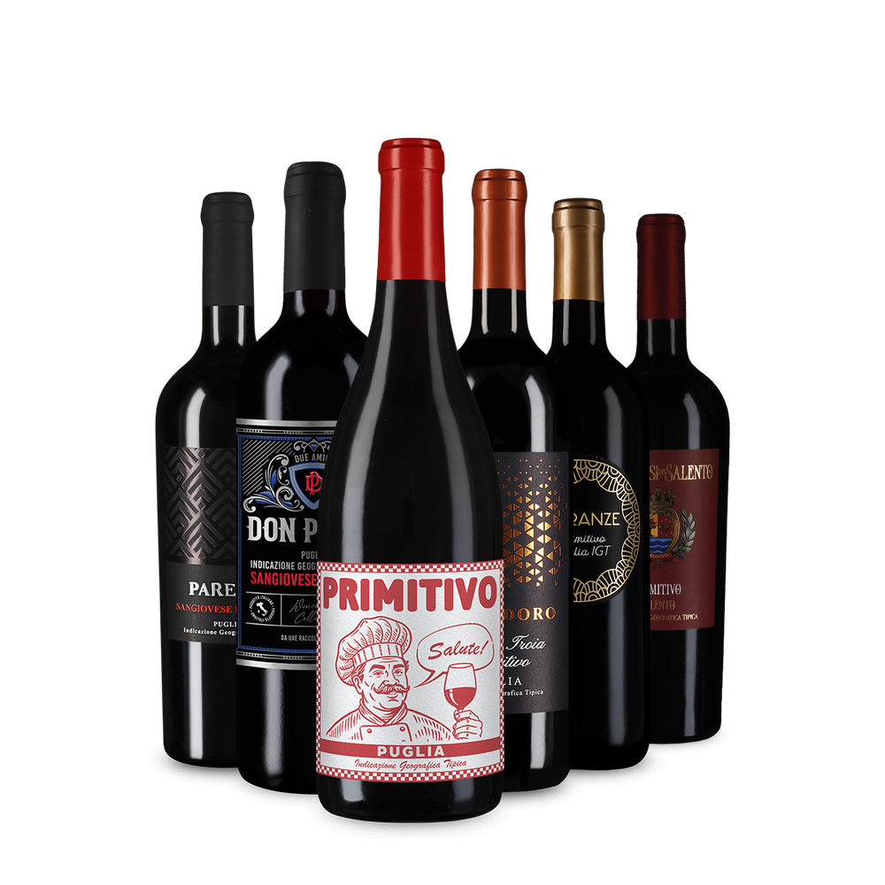 Der Trend-Rotwein Nr. 1: Primitivo im Entdeckerpaket