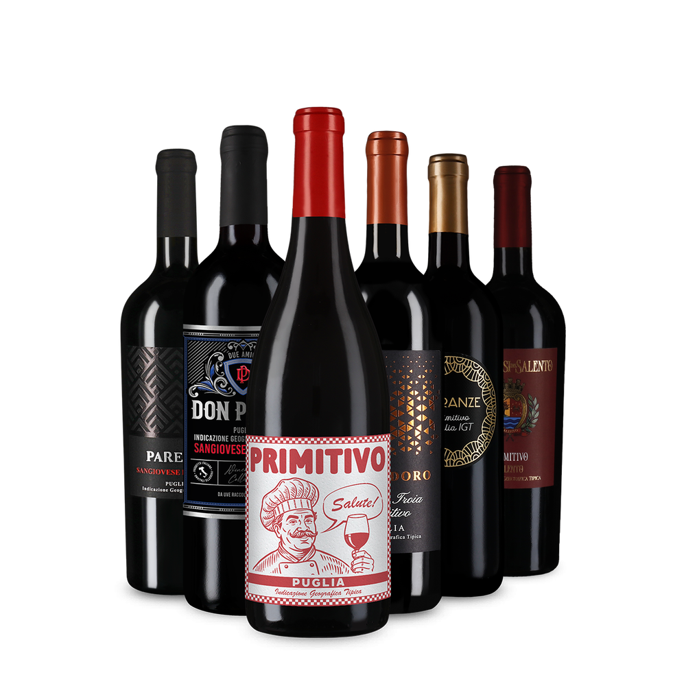 Der Trend-Rotwein Nr. 1: Primitivo im Entdeckerpaket