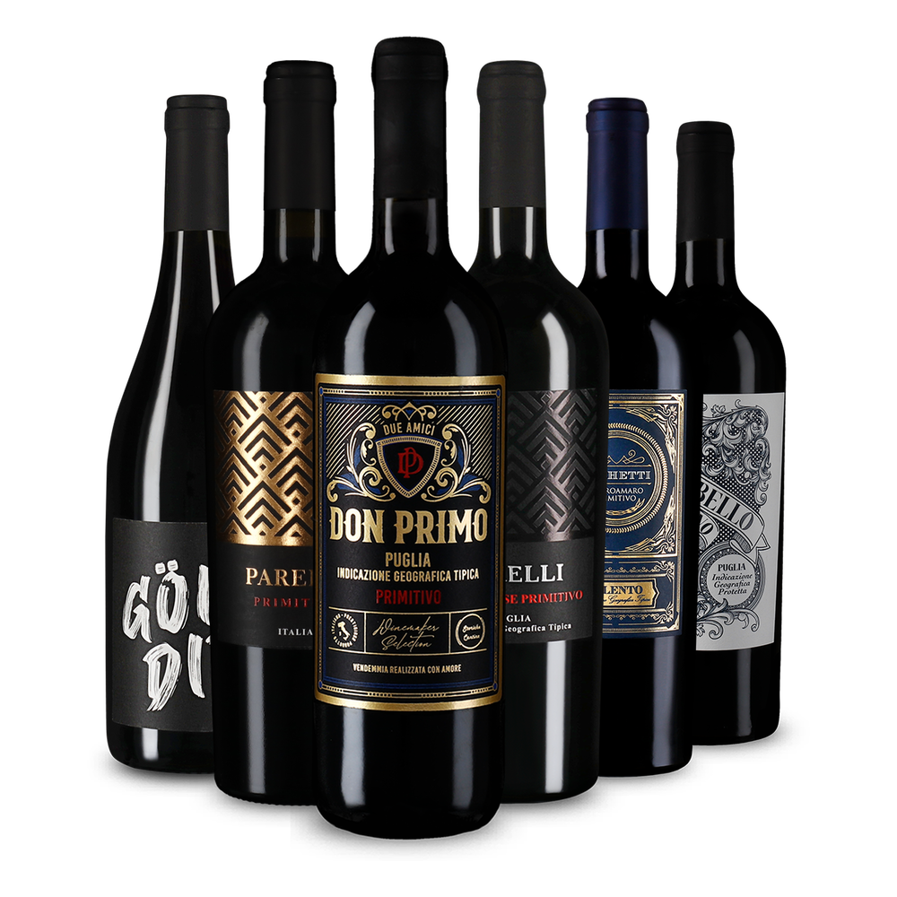 6x1 Primitivo Entdeckerpaket