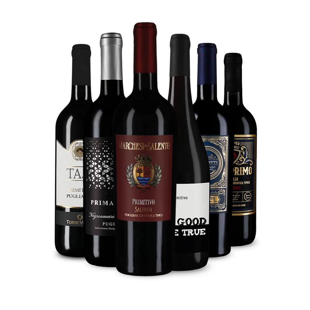 Der Trend-Rotwein Nr. 1: Primitivo im Entdeckerpaket