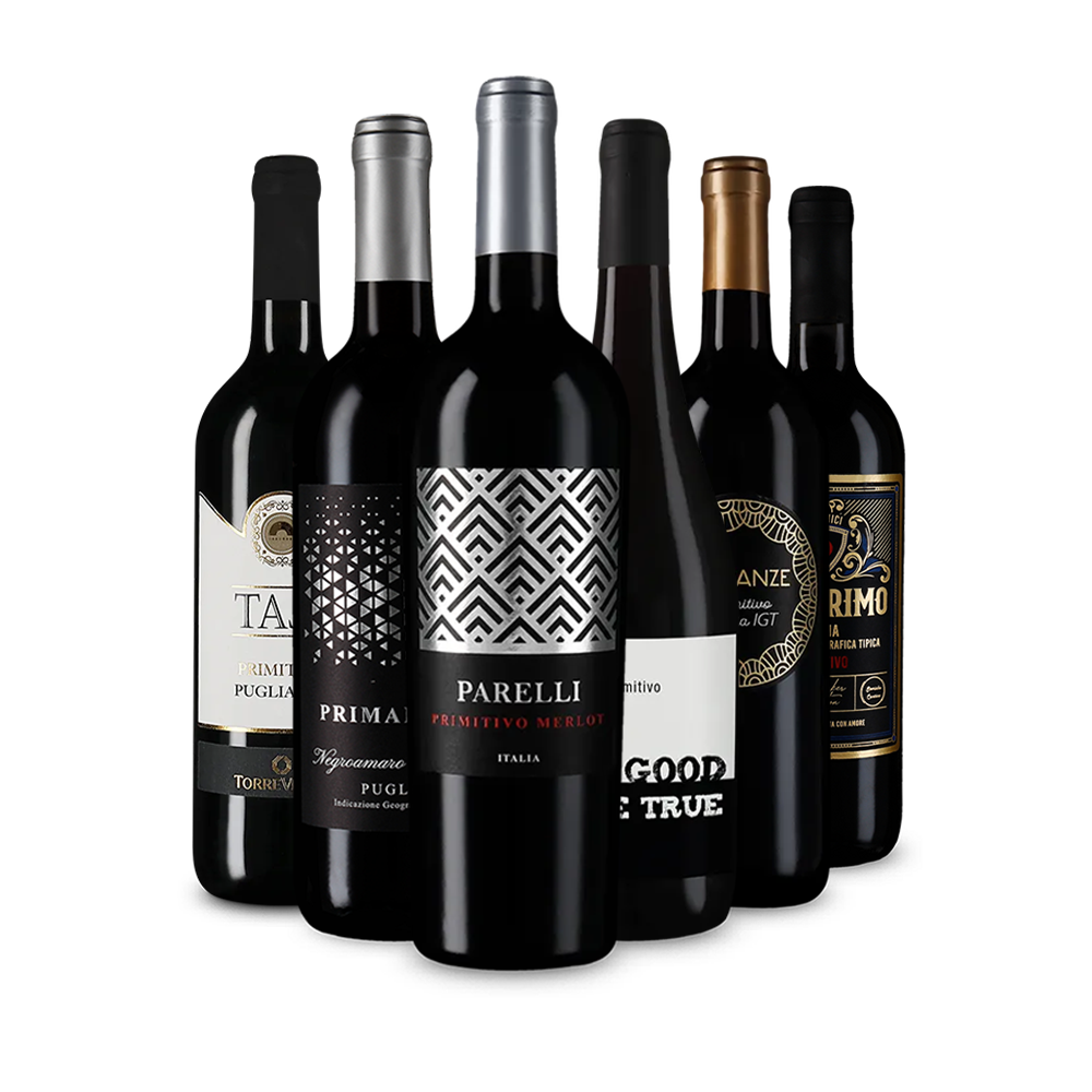 Der Trend-Rotwein Nr. 1: Primitivo im Entdeckerpaket