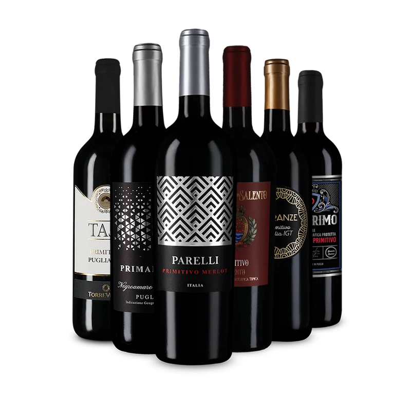 Der Trend-Rotwein Nr. 1: Primitivo im Entdeckerpaket – Gold