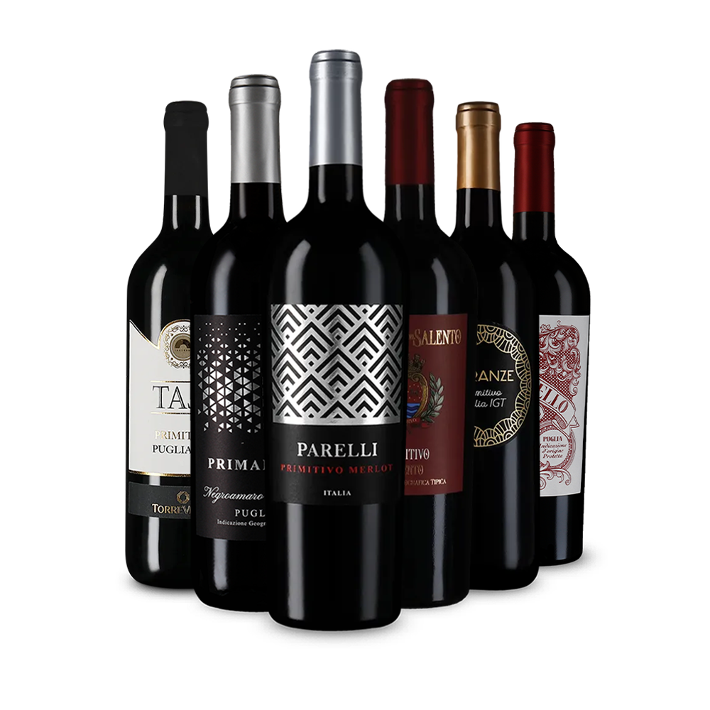 Der Trend-Rotwein Nr. 1: Primitivo im Entdeckerpaket – Gold