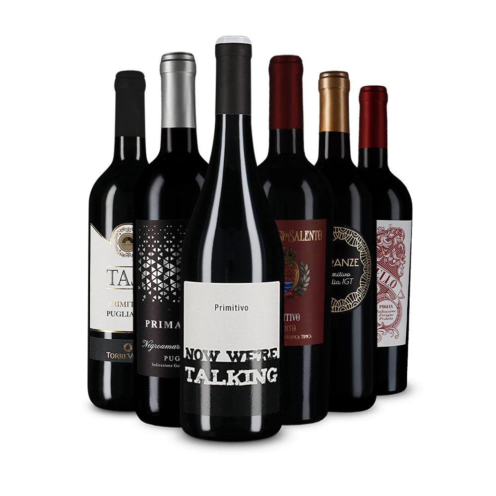 Der Trend-Rotwein Nr. 1: Primitivo im Entdeckerpaket