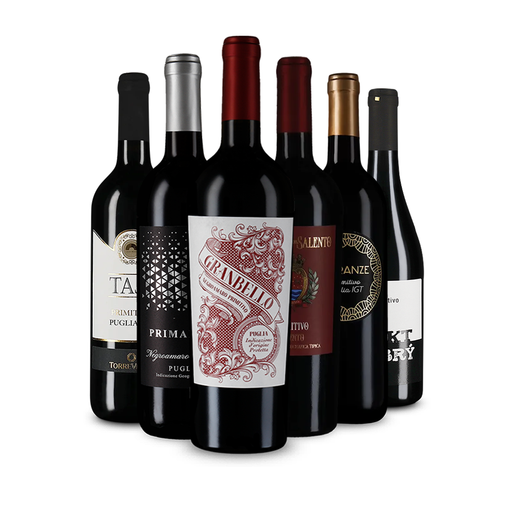 Der Trend-Rotwein Nr. 1: Primitivo im Entdeckerpaket – Gold