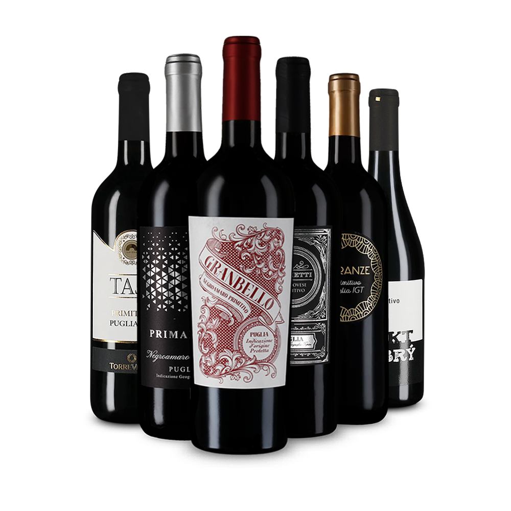 Der Trend-Rotwein Nr. 1: Primitivo im Entdeckerpaket – Gold