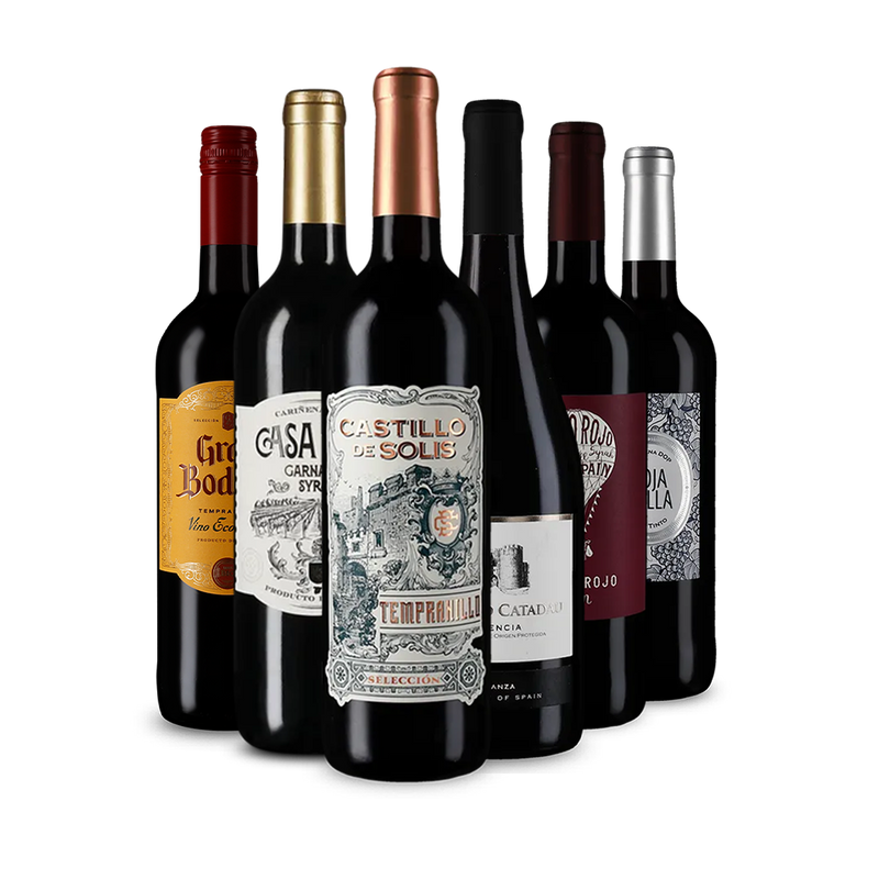 Temperamentvoll: spanische Rotweine im Entdeckerpaket – Gold
