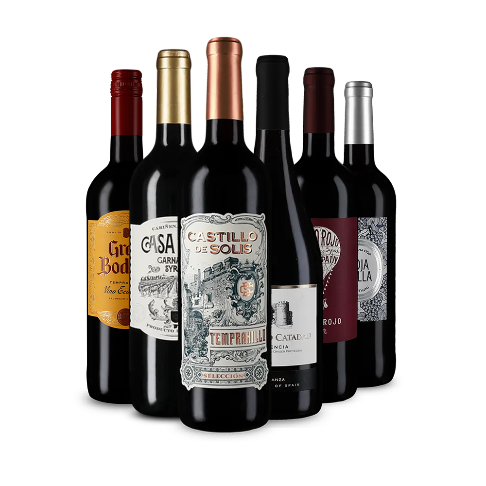 Temperamentvoll: spanische Rotweine im Entdeckerpaket