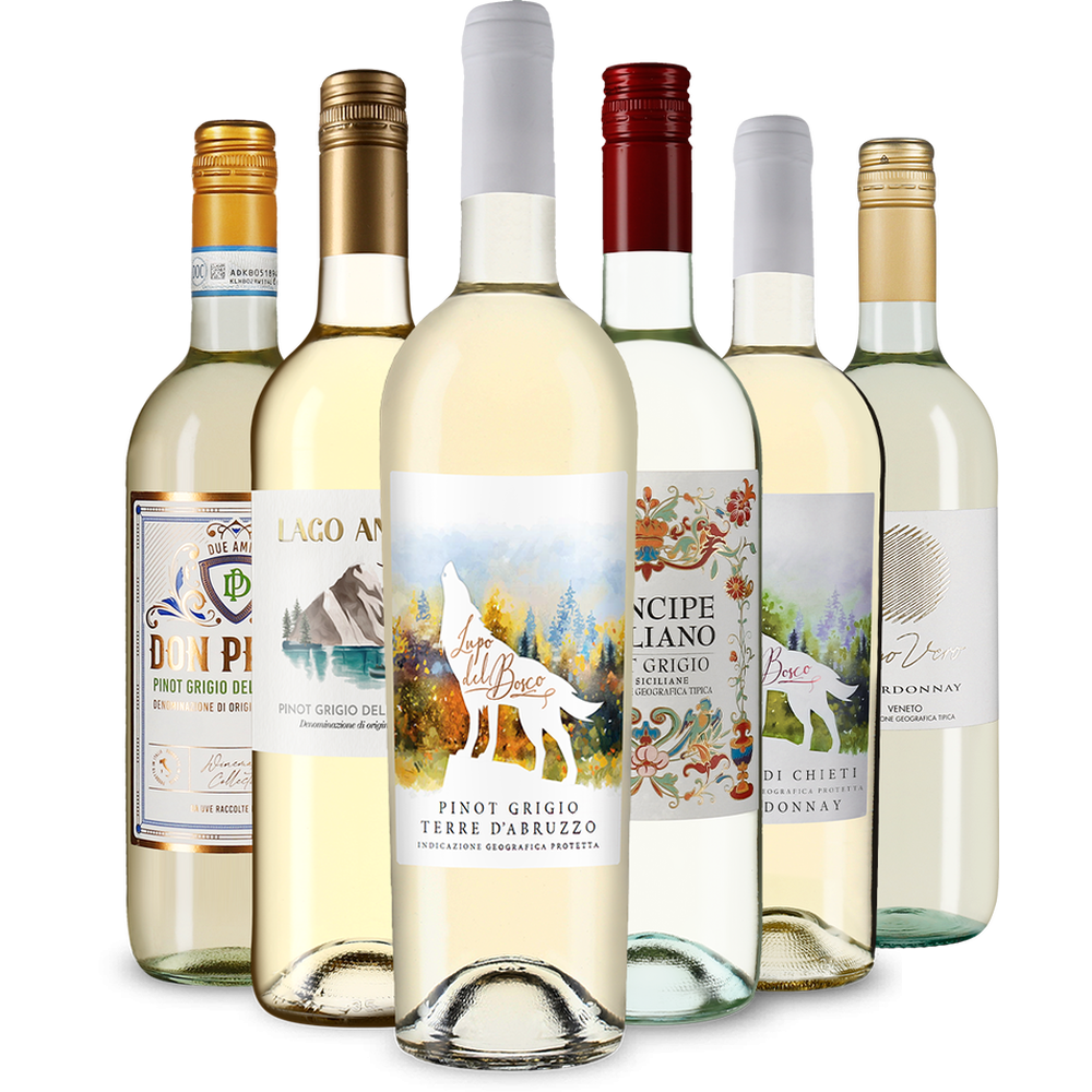 Italienischer Weißwein: unsere Verkostungsstars im Paket – Gold