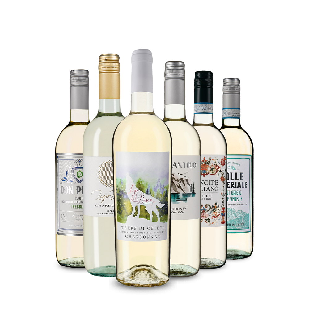 Italienischer Weißwein: unsere Verkostungsstars im Paket