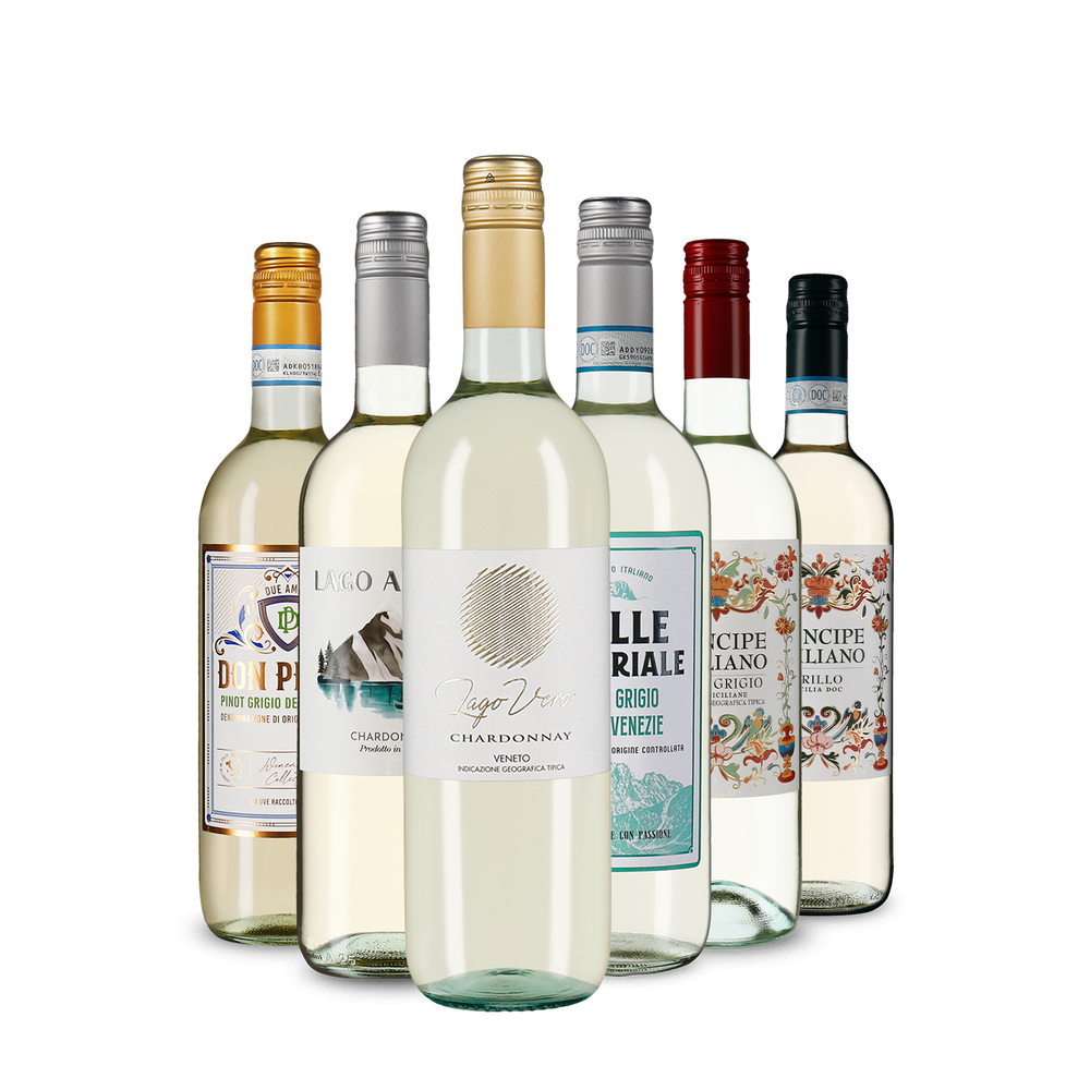 Italienischer Weißwein: unsere Verkostungsstars im Paket