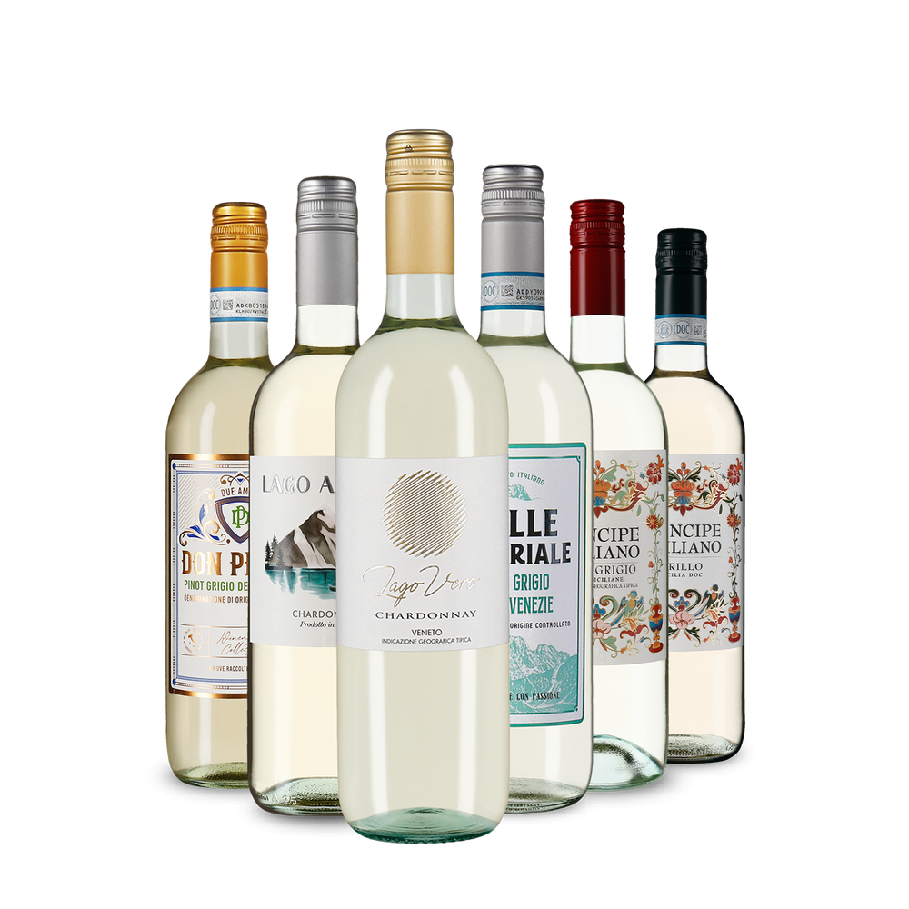 Italienischer Weißwein: unsere Verkostungsstars im Paket