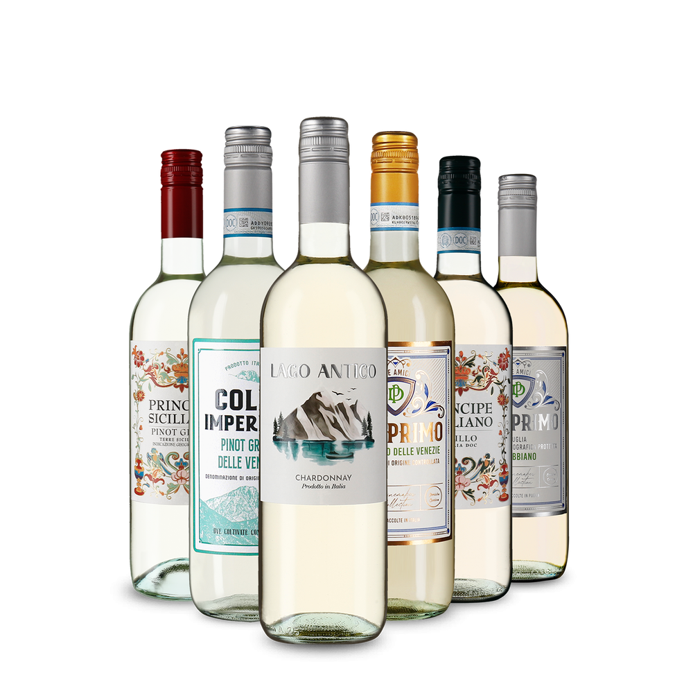 Italienischer Weißwein: unsere Verkostungsstars im Paket