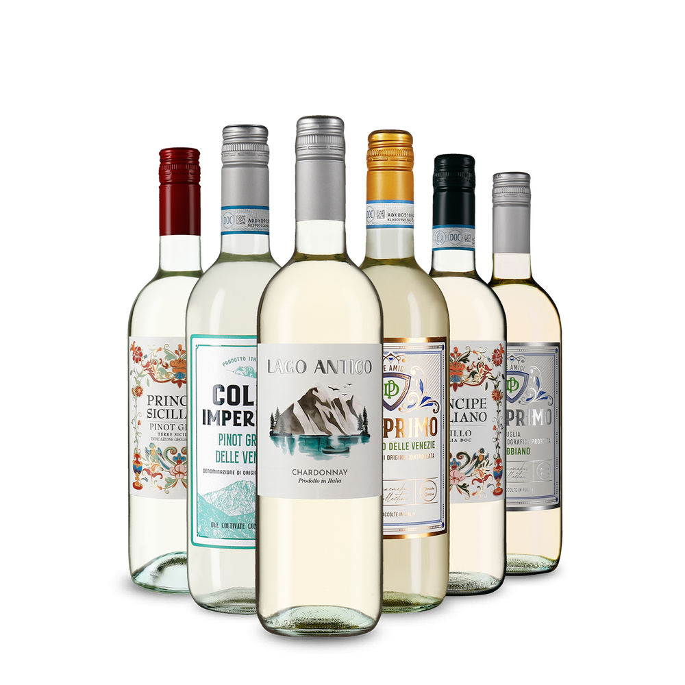 Italienischer Weißwein: unsere Verkostungsstars im Paket