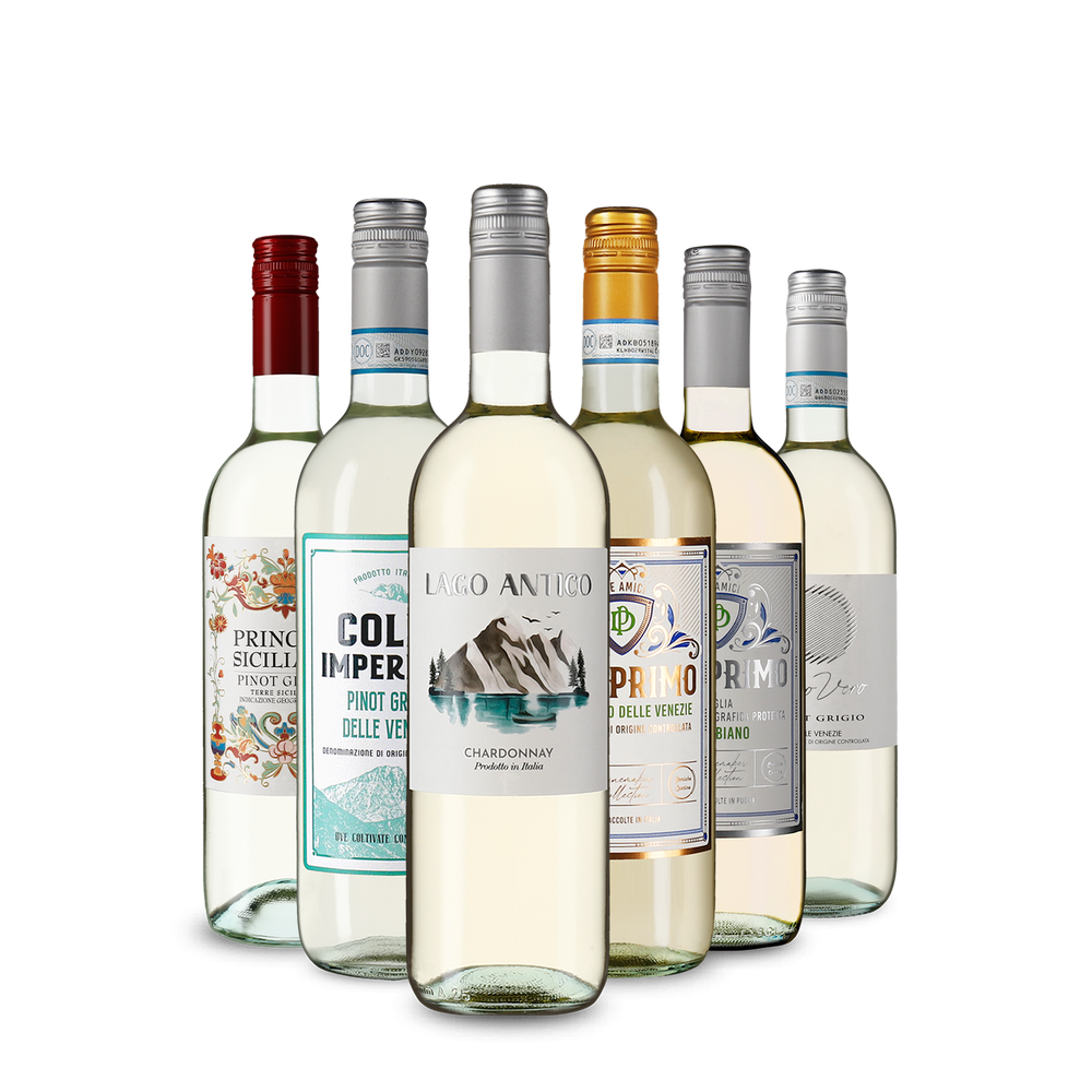 Italienischer Weißwein: unsere Verkostungsstars im Paket