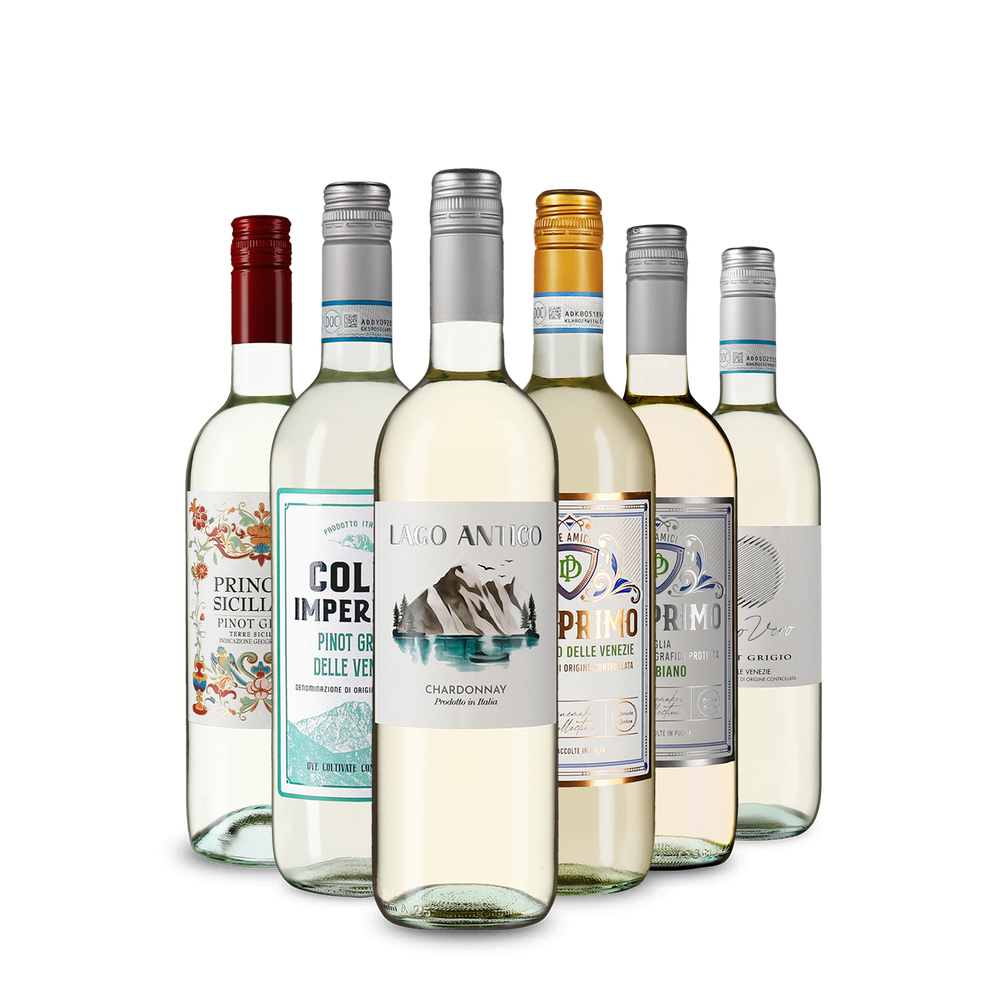 Italienischer Weißwein: unsere Verkostungsstars im Paket