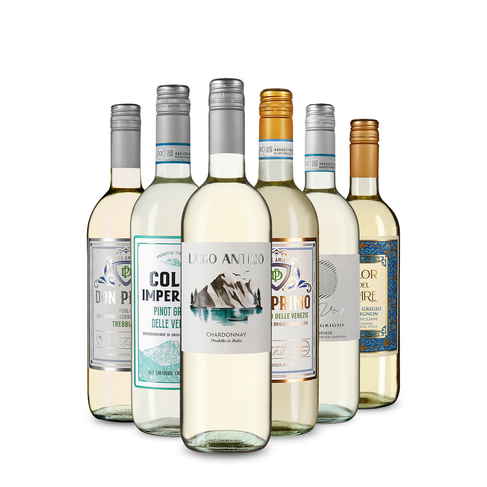 6x1 Italienischer Weißwein: unsere Verkostungsstars im Paket