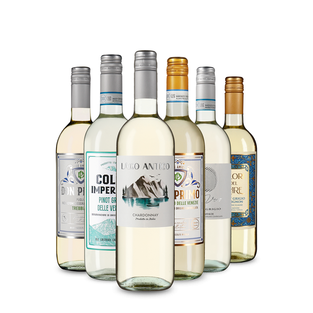 6x1 Italienischer Weißwein: unsere Verkostungsstars im Paket