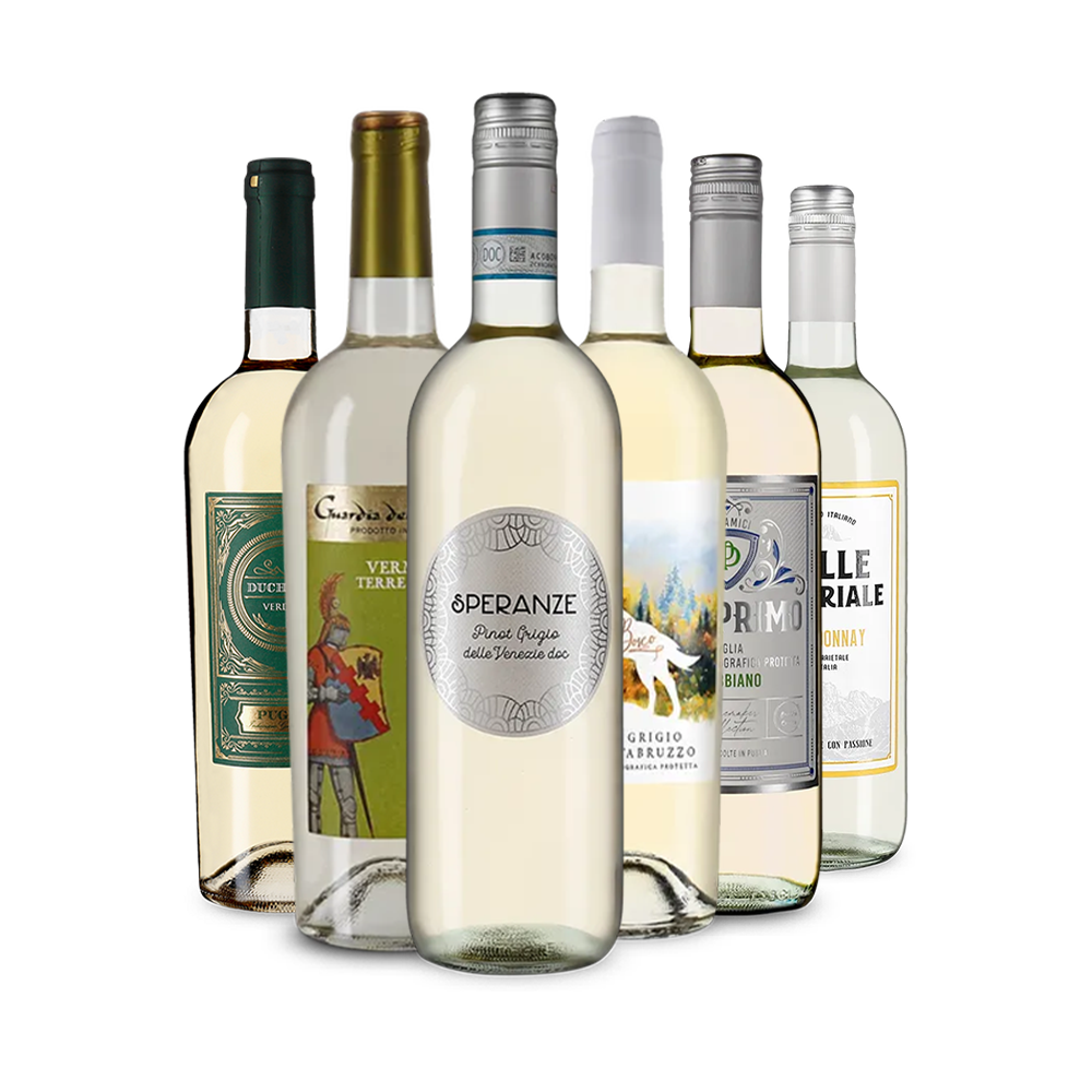 Italienischer Weißwein: unsere Verkostungsstars im Paket