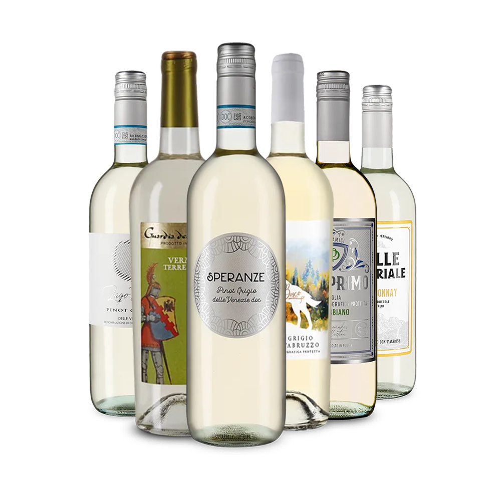 Italienischer Weißwein: unsere Verkostungsstars im Paket