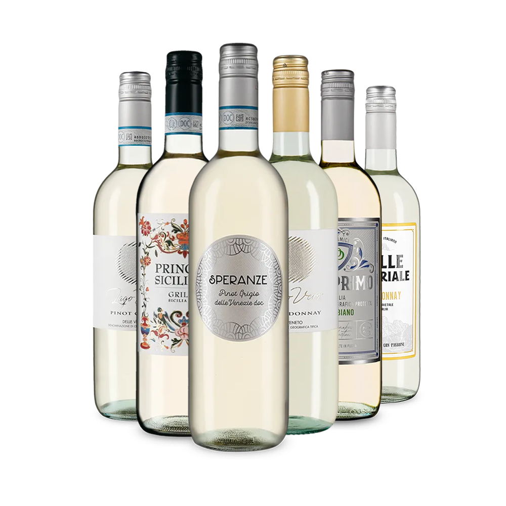 Italienischer Weißwein: unsere Verkostungsstars im Paket
