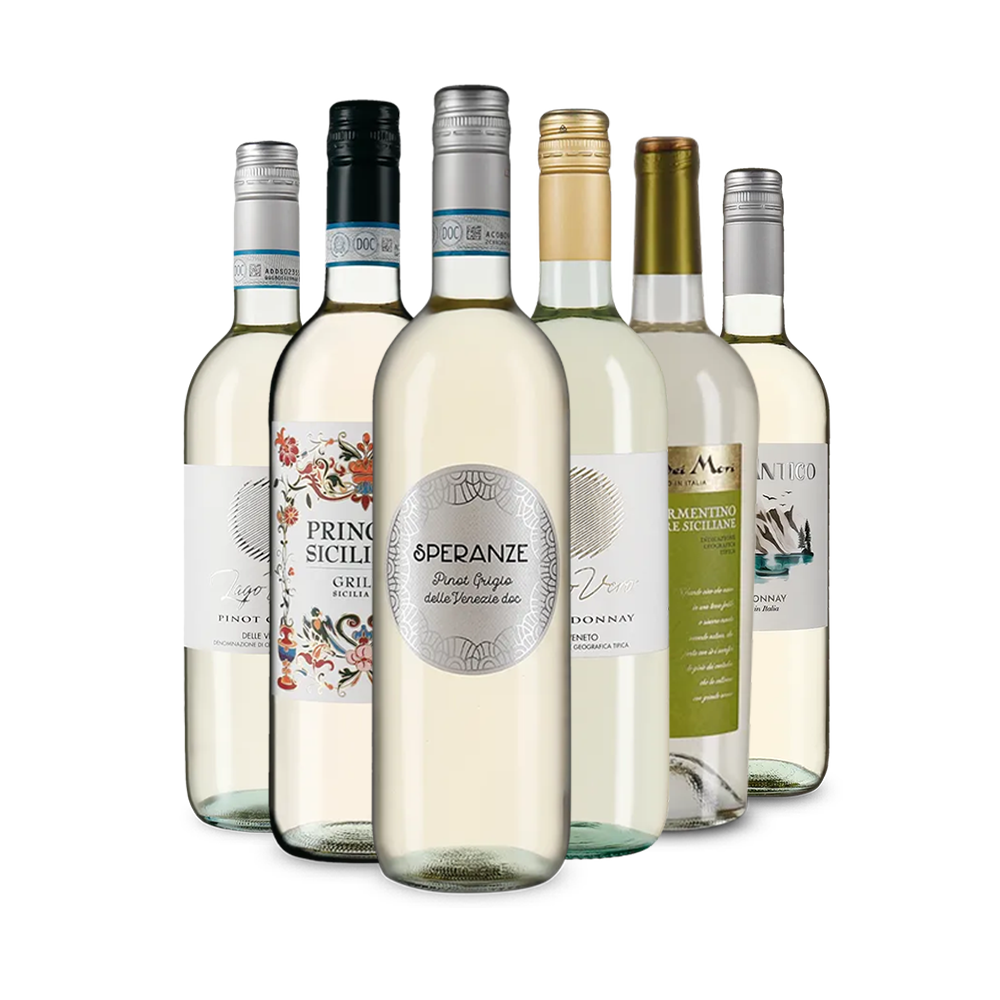 Italienischer Weißwein: unsere Verkostungsstars im Paket