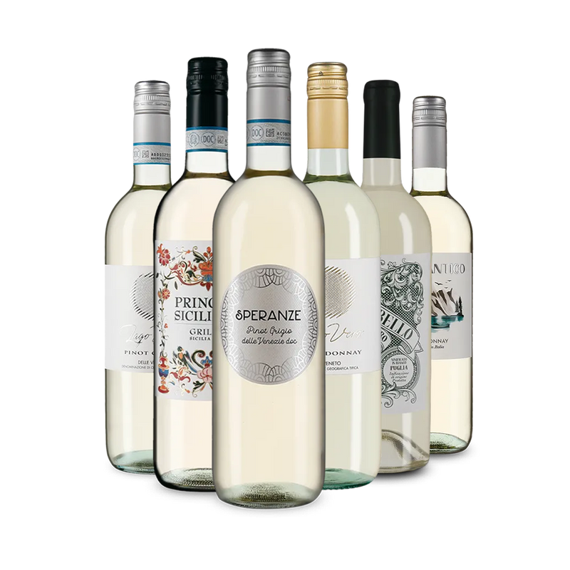 Italienischer Weißwein: unsere Verkostungsstars im Paket – Gold
