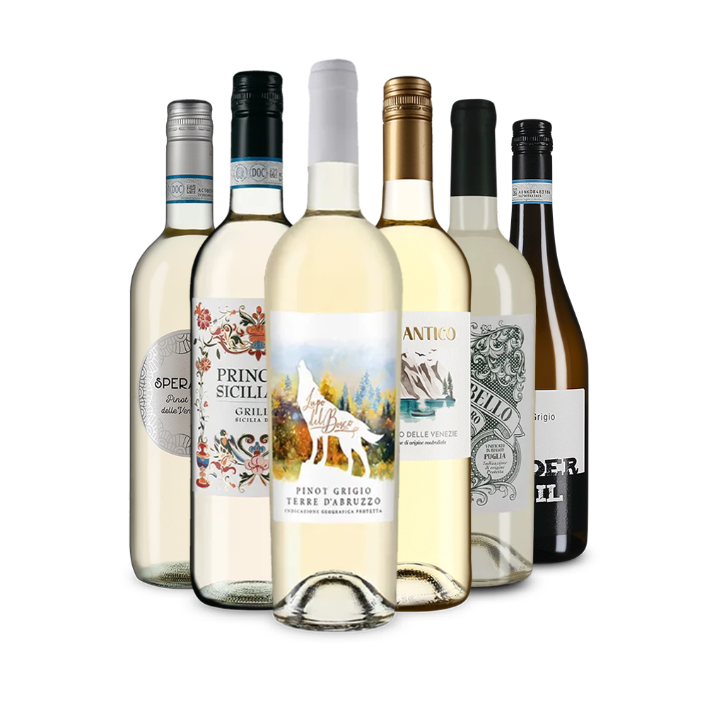 Italienischer Weißwein: unsere Verkostungsstars im Paket