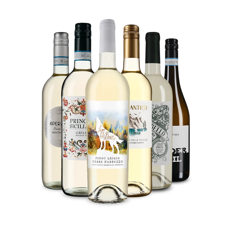 Italienischer Weißwein: unsere Verkostungsstars im Paket