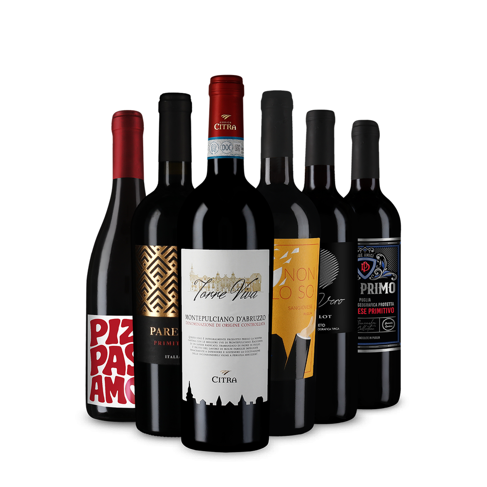 Italienische Rotweine zum Verlieben im Entdeckerpaket