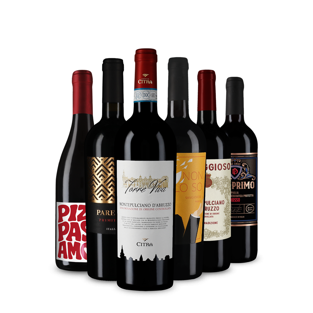 Italienische Rotweine zum Verlieben im Entdeckerpaket