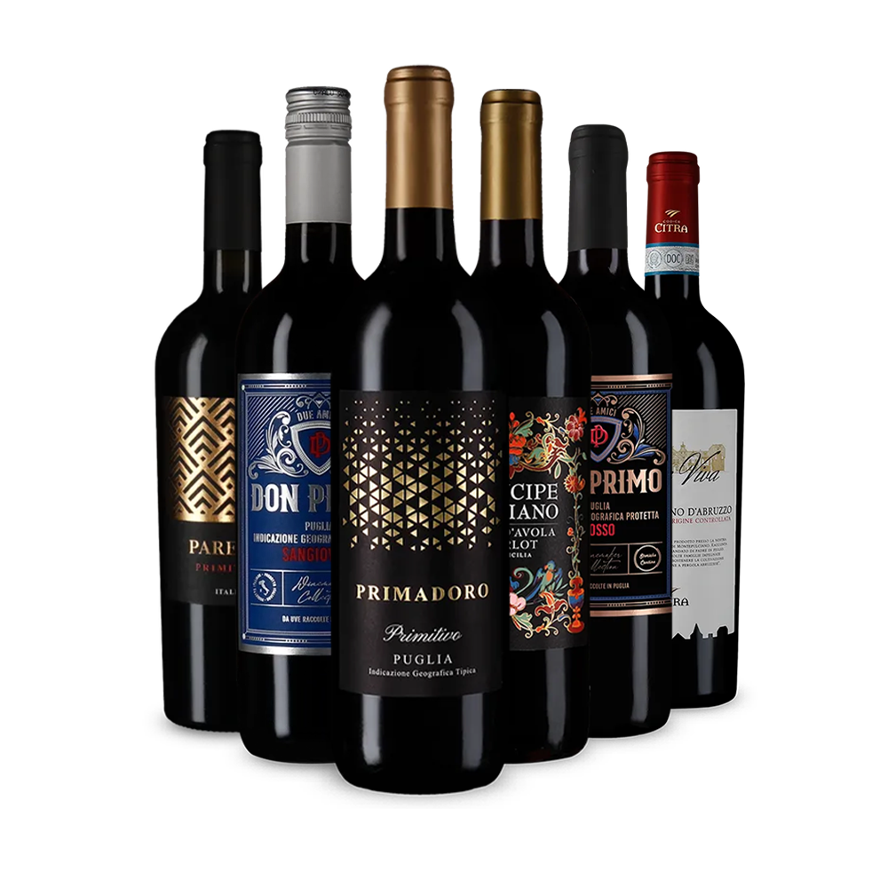 Italienische Rotweine zum Verlieben im Entdeckerpaket – Gold