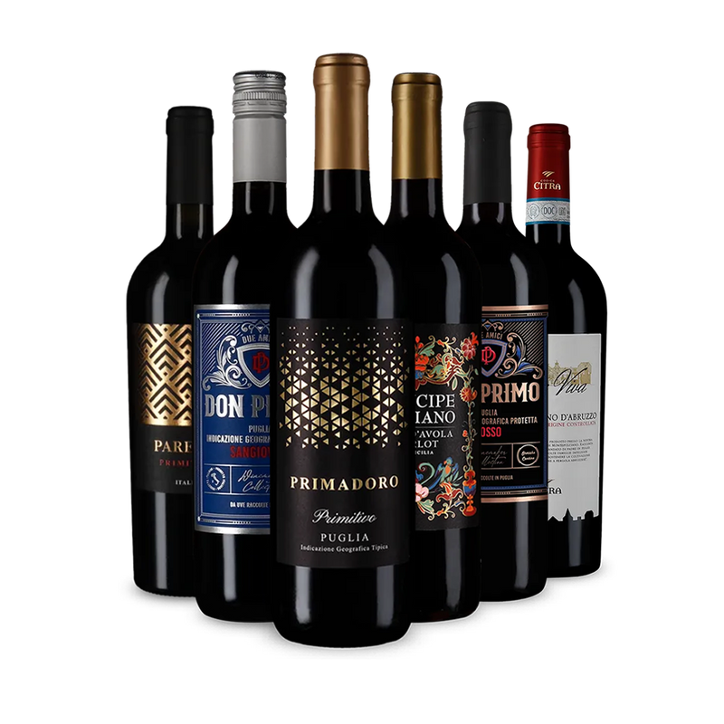 Italienische Rotweine zum Verlieben im Entdeckerpaket – Gold